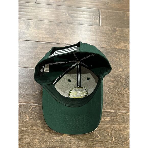 Adidas Mens Green Portland Timbers MLS Soccer Strapback Hat Baseball Cap - Picture 7 of 9